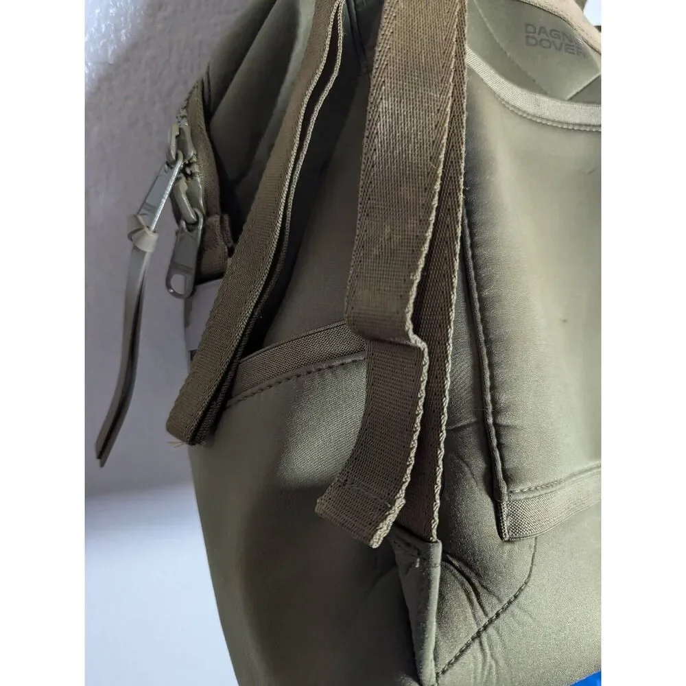 Dagne Dover Indi Moss Army green large backpack diaper laptop bag
